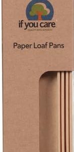 IF YOU CARE FSC Certified Paper Loaf Baking Pans, 4-count