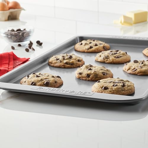 Farberware Nonstick Bakeware, Nonstick Cookie Sheet / Baking Sheet - 11 Inch x 17 Inch, Gray