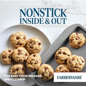 Farberware Nonstick Bakeware, Nonstick Cookie Sheet / Baking Sheet - 11 Inch x 17 Inch, Gray