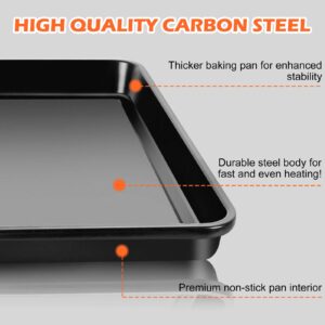 13" × 13" Baking Sheets for Oven, Nonstick Baking Pan for Ninja SP100, SP101, SP1001C, SP201 Foodi Air Fry Oven, Replacement Sheet Pan for Foodi 8-in-1 Air Fry Oven