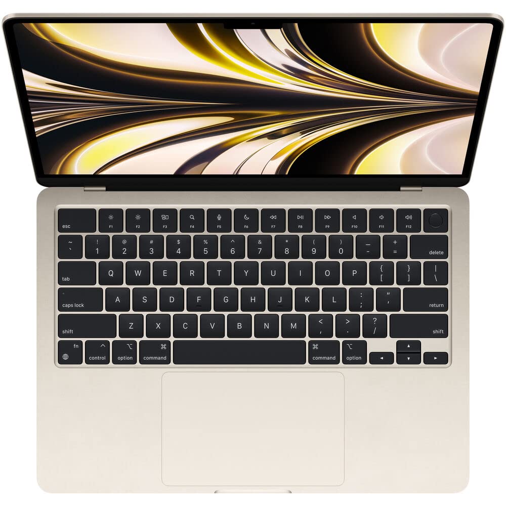 2022 Apple MacBook Air Laptop with M2 chip (13.6-inch Liquid Retina Display, 8GB RAM, 512GB SSD Storage) Starlight (Renewed)