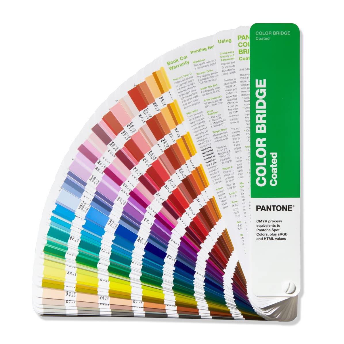 Pantone Color Bridge Guide Coated | Translate Colors into CMYK, HTML, and RGB | GG6103B