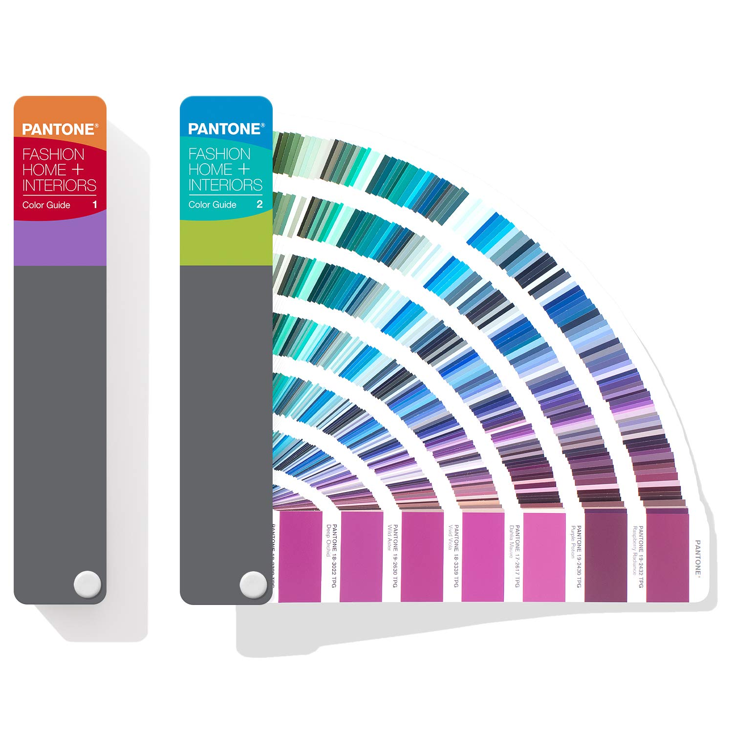 Pantone FHIP110A Color Swatch Fashion, Home + Interior Color Guide, Paper Version (TPG) (Set of 2)