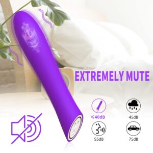 Vibrating G Spot Dildo Vibrator Adult Sex Toys for Woman, 7 Vibration Bullet Clitoral Stimulator Vibrators Waterproof Clitoris Vaginal and Anal Prostate Massager Stimulation Toy for Couple