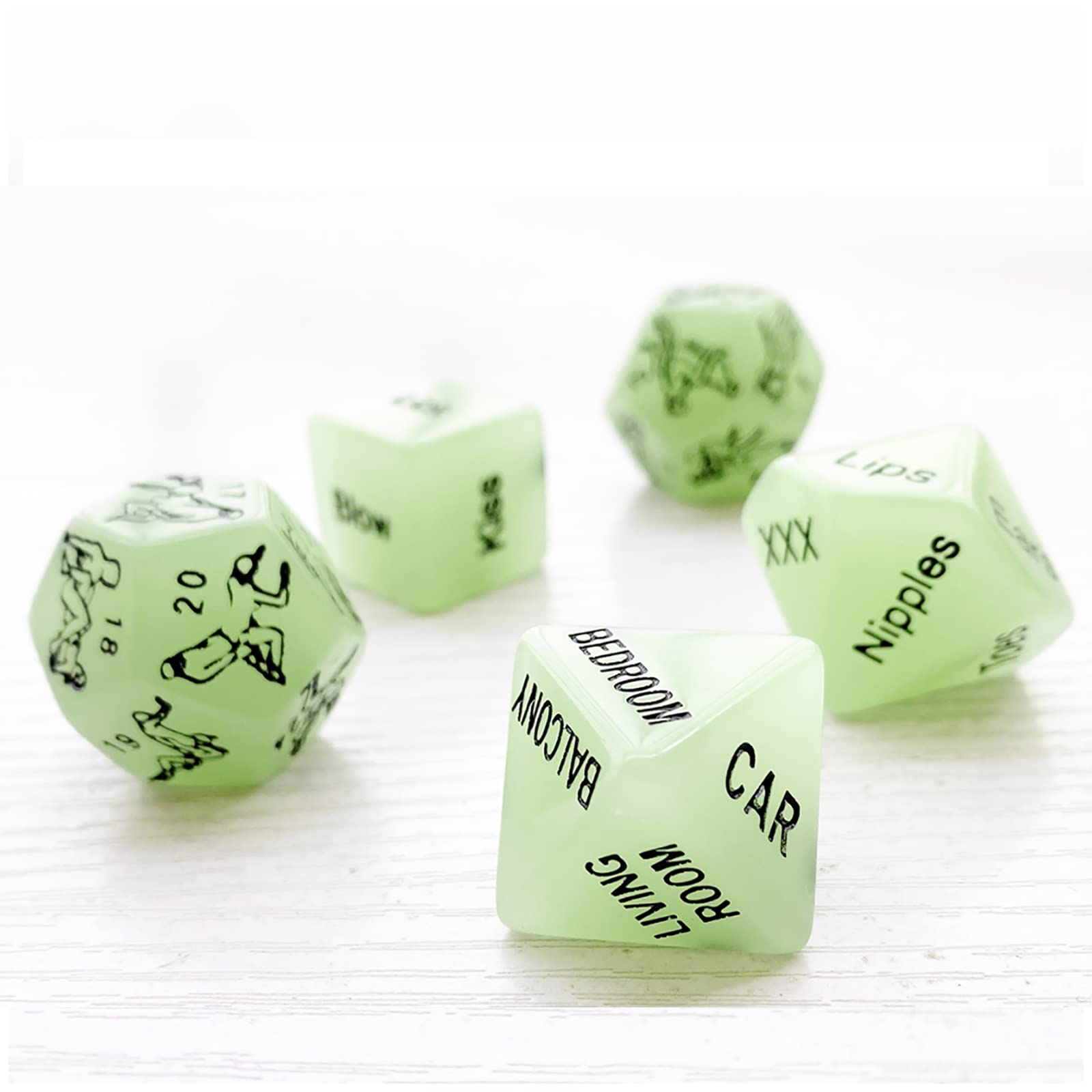 Sex Dice for Adult Couples Sex Games, 5 PCS Sex Position Dice Naughty Sexuales for Adults Bedroom Role Play party favor valentine Sex Toys Game for Couples Gay