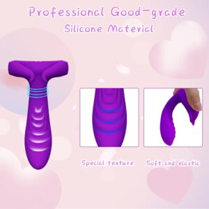 G Spot Vibrator Sex Toys for Women, Wearable Unique Textured Couples Sex Toys, 20 Double Vibration Modes Thrusting Dildo Adult Toys for Women, Waterproof Clitoral Stimulator Anal Women Sex Toys