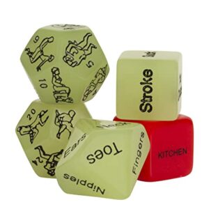 Ile-de-Jeux 5 Sex Dice Set, Sex Dice for Couples Naughty Adults, Sex Games, Funny Sexy Game, Sex Toy Stuff. Sex Position Dice.