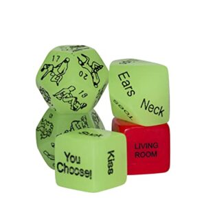 Ile-de-Jeux 5 Sex Dice Set, Sex Dice for Couples Naughty Adults, Sex Games, Funny Sexy Game, Sex Toy Stuff. Sex Position Dice.