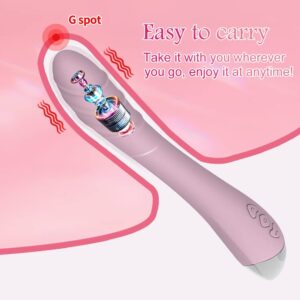 Realistic G-spot Dildo Vibrator for Women, Vaginal Anal Clitoris Stimulator for Solo Masturbation or Couple Lover Sex Things, Silicone Adult Sex Toys Massager with 10 Vibration Modes