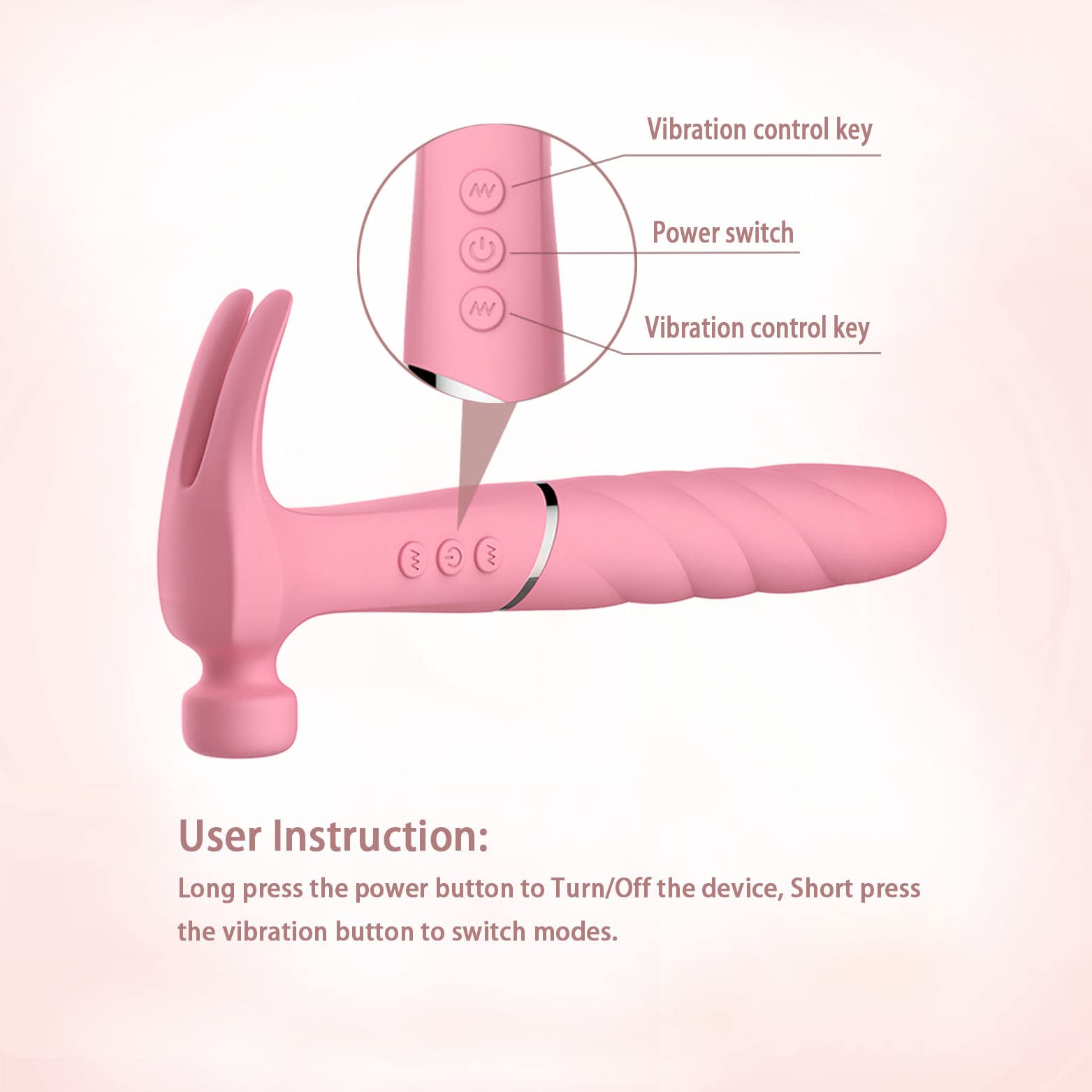 Massage Gun,Hammer G Spot Clit Vibrator Adult Sex Toys for Woman,Pulsating Anal Dildo Vibrators Waterproof Nipple Vagina Prostate Massagers Rechargable Clit Stimulation for Couples