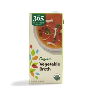 365 by Whole Foods Market, Organic Vegetable Broth, 32 Fl Oz