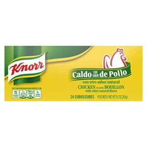 knorr cube bouillon, chicken, 24 cubes, 9.3 oz