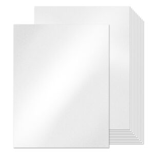 50 sheets white shimmer cardstock 8.5" x 11"glossy cardstock，250gsm/92 lb shiny white paper,white metallic cardstock,card stock printer paper for invitations,card making,diy craft