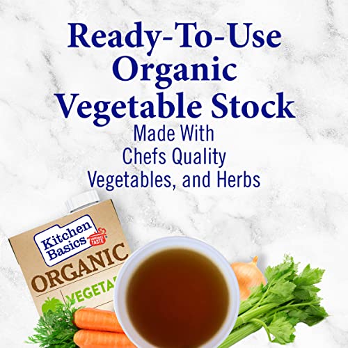 Kitchen Basics Organic Vegetable Stock, 32 fl oz