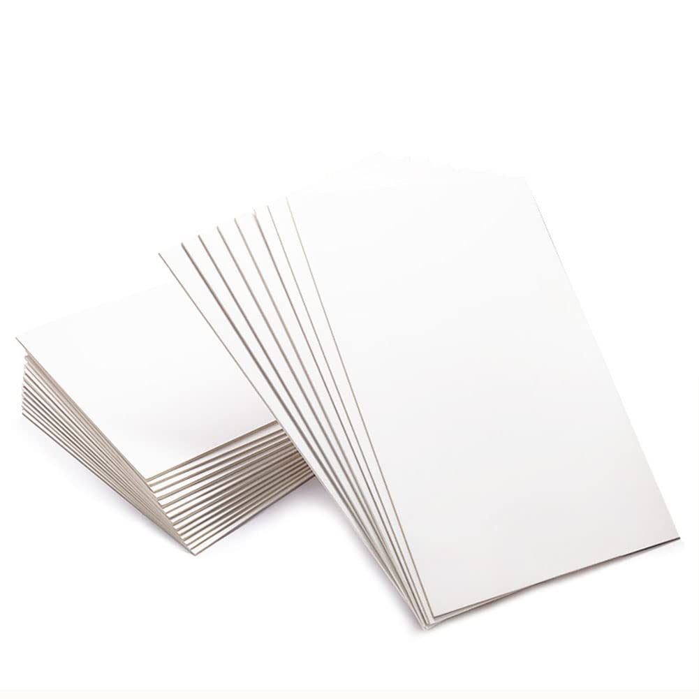 White Cardstock 8.25x11.5 Inch, Smooth Card Stock Paper 92lb/250GMS 30pack Heavy Weight Cover Cardstock Thick Paper for Craft, Painting, Card Making