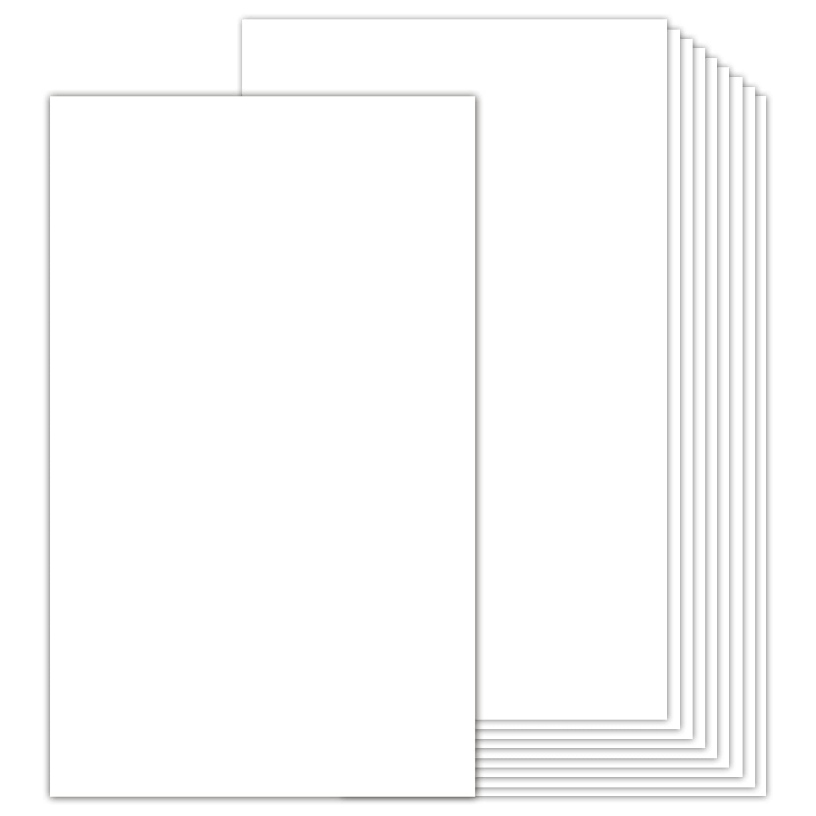 White Blank Cover Stock 8.5x14 Thick Paper 100 Sheets, Goefun 80lb Heavyweight Legal Cardstock Printer Paper For Arts and Crafts, Brochures, Menus, Posters