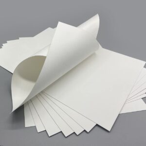 Extra Heavyweight Cardstock White 50 Sheets 130 lb Cover (17pt), 8.5 x 11 Inches for Arts and Craft, Drawing, DIY Projects