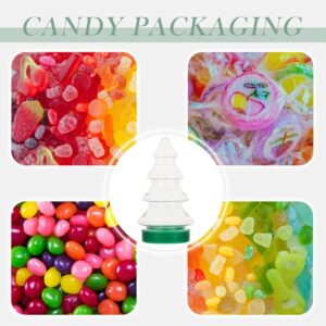 Toddmomy 12 Pcs Candy Bottle Christmas Cookie Bottle Christmas Tree Candy Jar Holiday Candy Boxes Christmas Supplies Candy Storage Bottle Christmas Candy Jar Candy Packaging Bottle