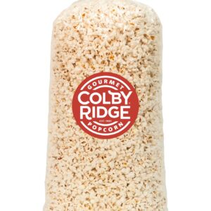 Colby Ridge Gourmet Craft Popped Gluten Free Popcorn Bulk Sized Large Gift Party Bags (Bulk 5 Gal. 80 Cups) (Fluffy White)