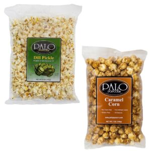 Palo Popcorn Gourmet Cheddar Cheese Popcorn Snacks, Gluten Free, Pick 6 Custom Variety Pack, 5.0-7.0 ounce bags (Pack of 6)