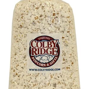 Colby Ridge 8 Gal. (128 Cups) Popcorn Sampler White, Caramel, Cheese, and Rainbow Popped Popcorn