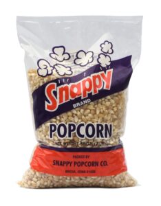 snappy white popcorn kernels, 2 lbs