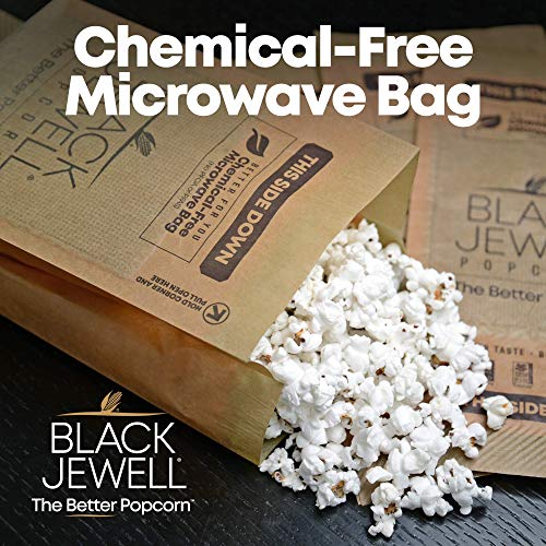 Black Jewell Gourmet Microwave Popcorn, Touch of Butter, 10.5 Ounces (Pack of 6)