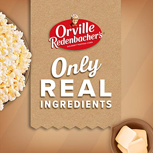 Orville Redenbacher’s Naturals Simply Salted Microwave Popcorn, Gluten Free, 6 Count Popcorn Bags (6 Boxes)