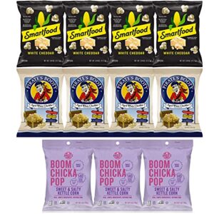 Popcorn Variety Pack - Snack Bag Assortment Care Package - Bulk Sampler (32 Count)