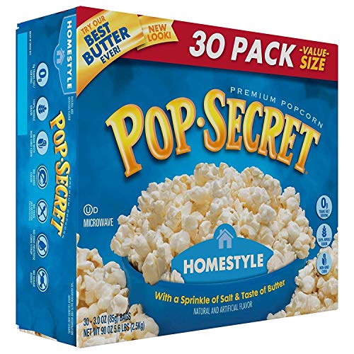 Pop Secret Homestyle Microwave Popcorn, 30 ct.