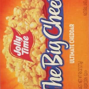 Jolly Time The Big Cheez Cheddar Cheese Microwave Popcorn, 3 Count (Pack of 1)