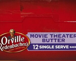 Orville Redenbachers Gourmet Popcorn Movie Theater Butter 12 Ct. Mini (Pack of 2)