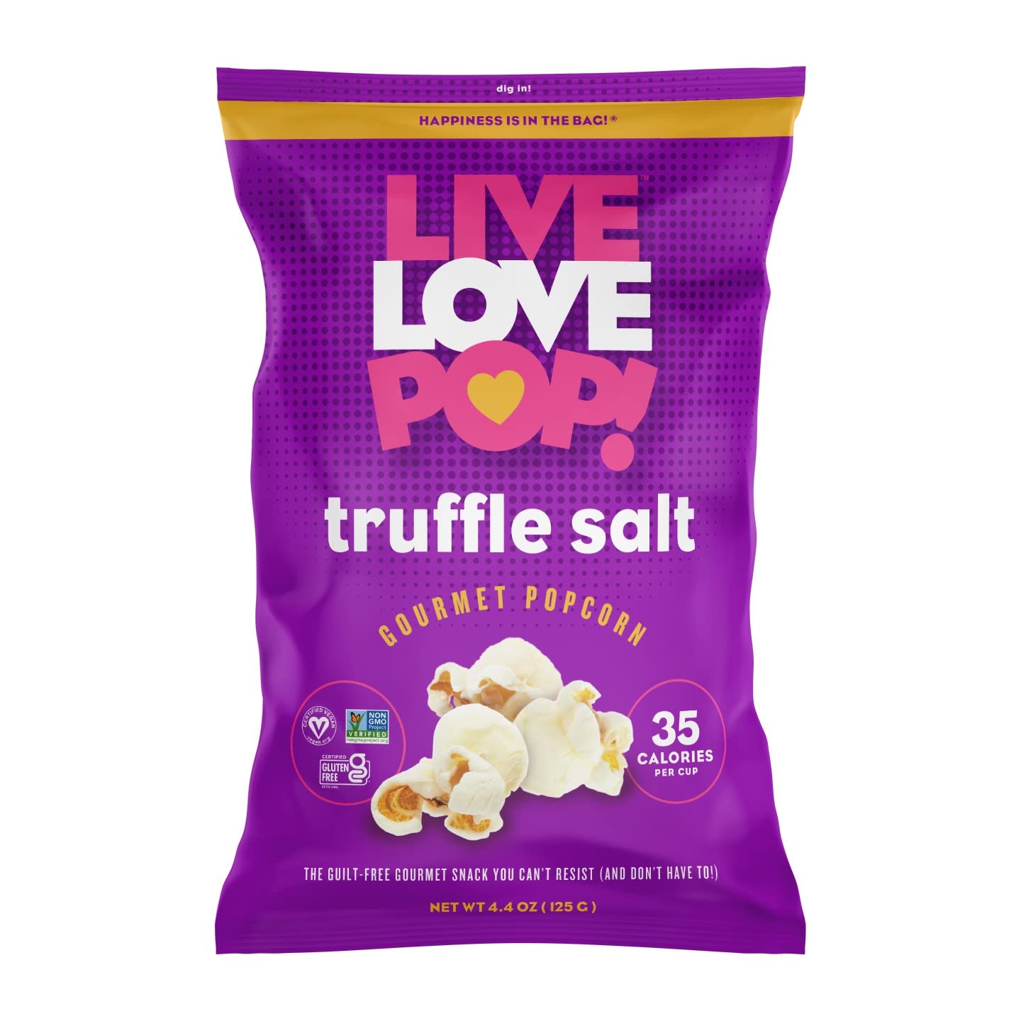 Live Love Pop Truffle Salt Popcorn 4.4 oz. (12 pack) …