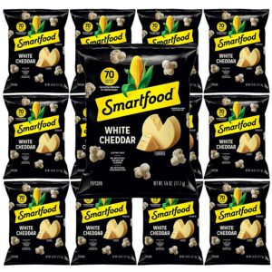 Salutem Vita - Smartfood White Cheddar Popcorn, 0.625oz Bags, Pack of 10