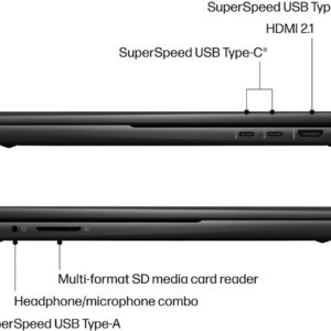 HP Newest Envy x360 2-in-1 Laptop, 15.6" Full HD Touchscreen, AMD Ryzen 5 5625U 6-Core Processor, 16GB RAM, 1TB SSD, Backlit Keyboard, HDMI, Webcam, Wi-Fi 6, Windows 11 Home, Stylus Pen Included