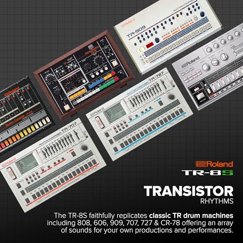 Roland AIRA Rhythm Performer (TR-8S) , 128 Patterns