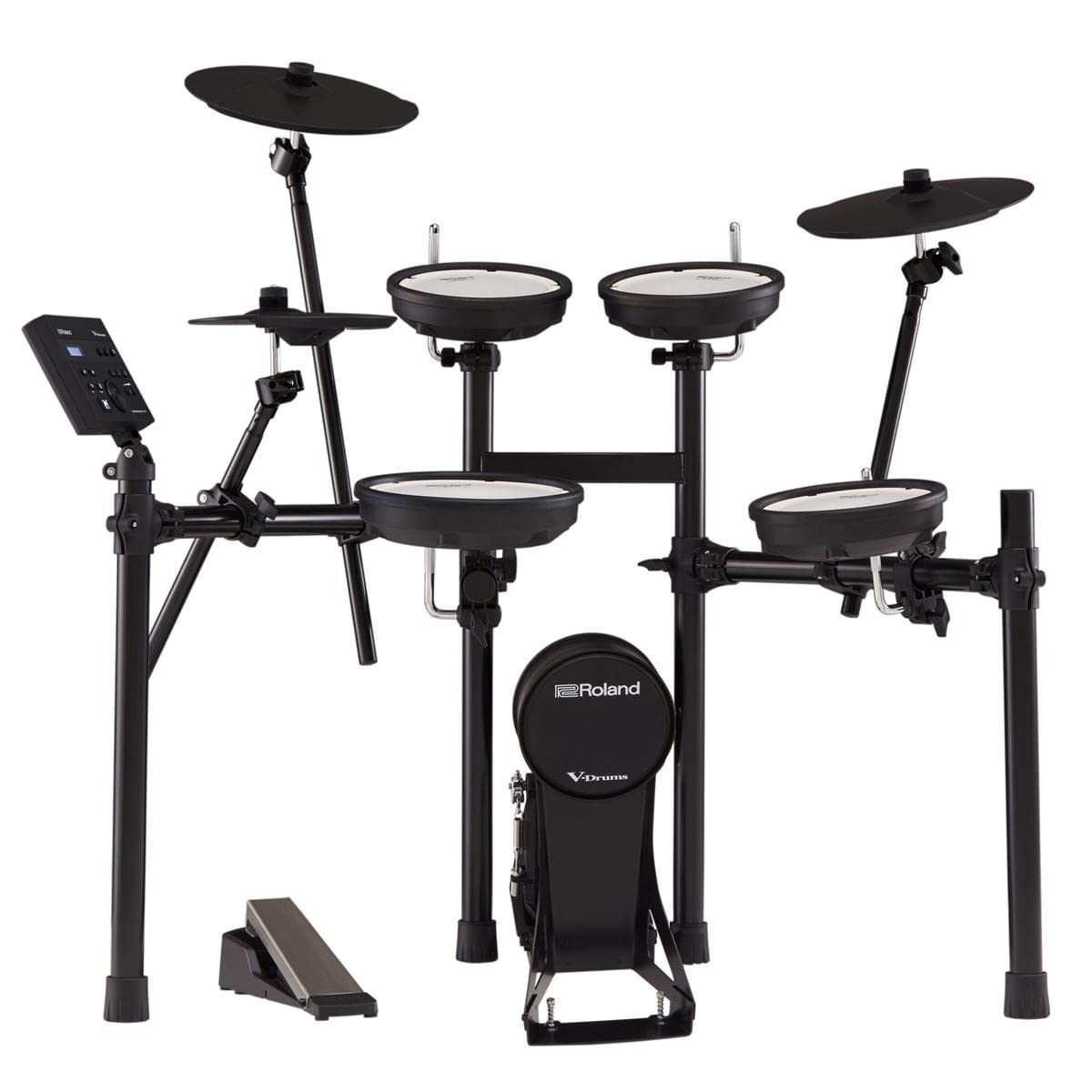 Roland TD-07KV Electronic V-Drums Kit – Legendary Dual-Ply All Mesh Head kit with superior expression and playability – Bluetooth Audio & MIDI – USB for recording audio and MIDI data – 40 FREE Melodic