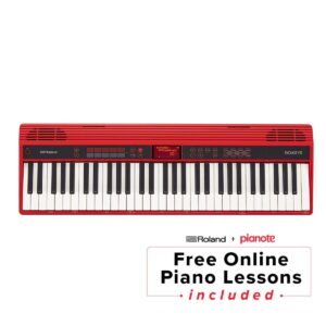 Roland GO:KEYS 61-key Music Creation Piano Keyboard with Integrated Bluetooth Speakers (GO-61K)