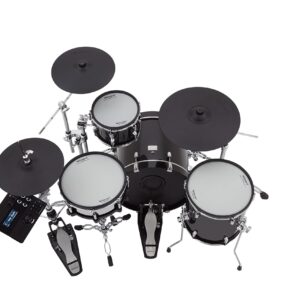 Roland VAD504 V-Drums Acoustic Design Electronic Drum Set Bundle with 3.5mm Audio Cable, Drumstick Bag, 3 Pairs of Drumsticks, and Austin Bazaar Polishing Cloth