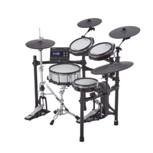 Roland Generation 2 V-Drums TD-27KV2S Electronic Drum Set Bundle with Drumstick Bag, 3.5mm Audio Cable, 3 Pairs of Drumsticks, and Austin Bazaar Polishing Cloth