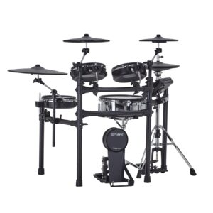 Roland Generation 2 V-Drums TD-27KV2S Electronic Drum Set Bundle with Drumstick Bag, 3.5mm Audio Cable, 3 Pairs of Drumsticks, and Austin Bazaar Polishing Cloth