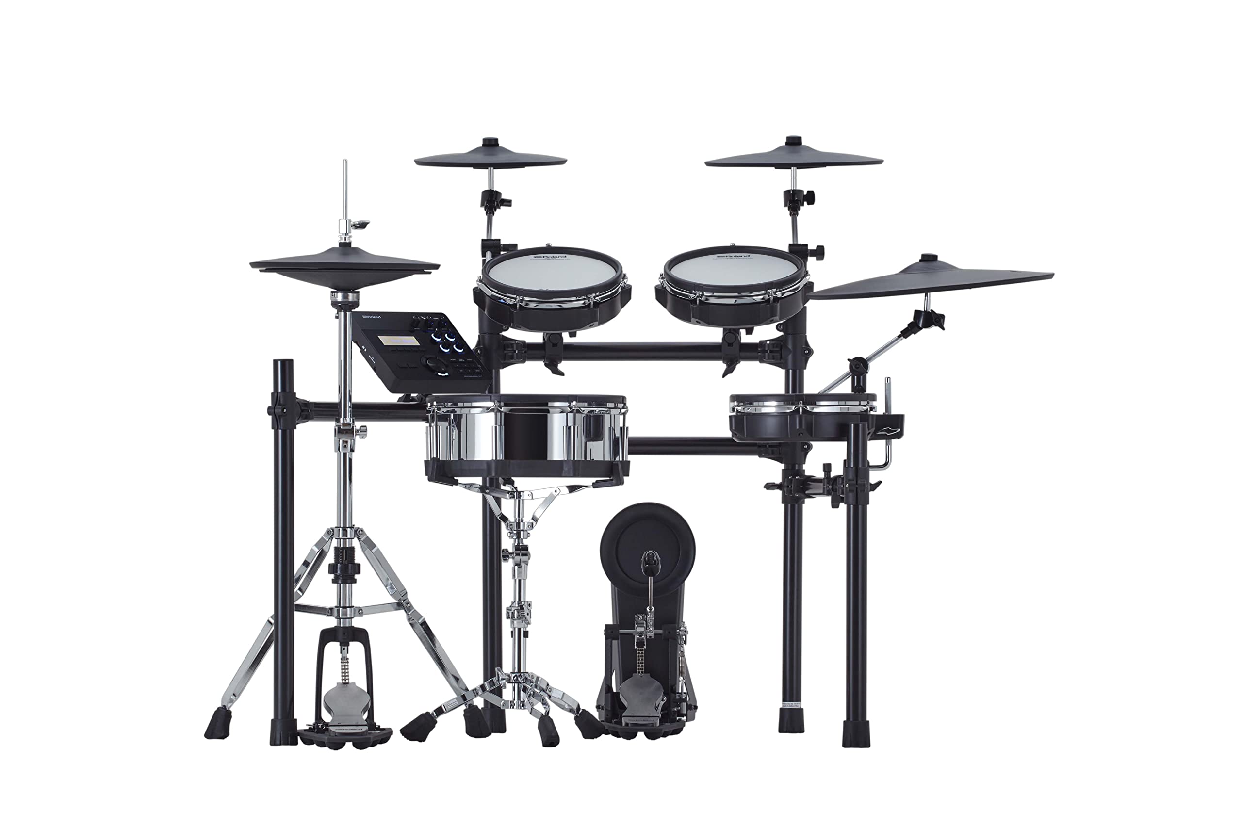 Roland Generation 2 V-Drums TD-27KV2S Electronic Drum Set Bundle with Drumstick Bag, 3.5mm Audio Cable, 3 Pairs of Drumsticks, and Austin Bazaar Polishing Cloth