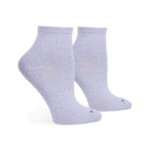 HUE womens Super Soft Crew 3 Pair Pack Casual Socks, Chrome Pack, One Size US