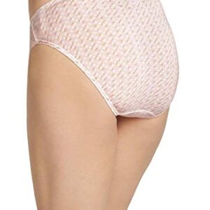 Jockey Underwear Women: Supersoft French Cut Underwear | Underwear Women Pack, 3 Pack, Pastel Pinwheel/Sand/Frosty Pink, 6