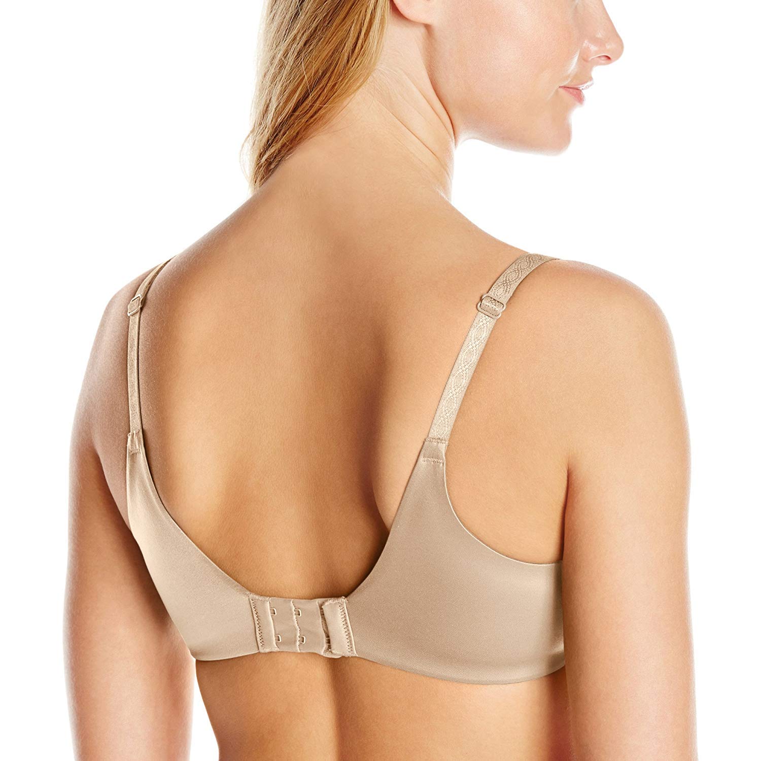 Warner's Women's Cloud 9 Super Soft Underwire Lightly Lined T-Shirt Bra RB1691A, Toasted Almond, 38D