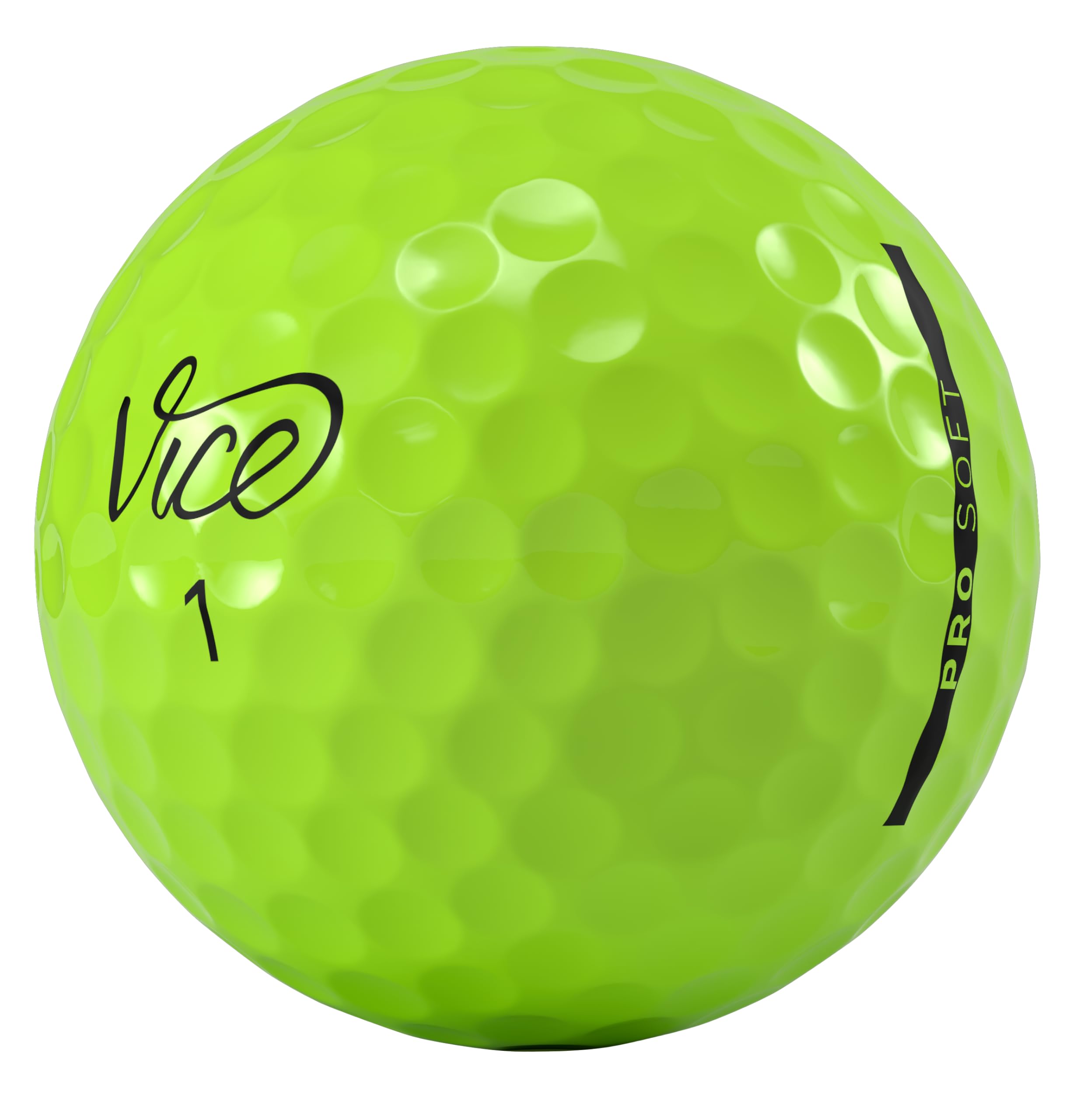 Vice Pro Soft Golf Balls, Lime (One Dozen)