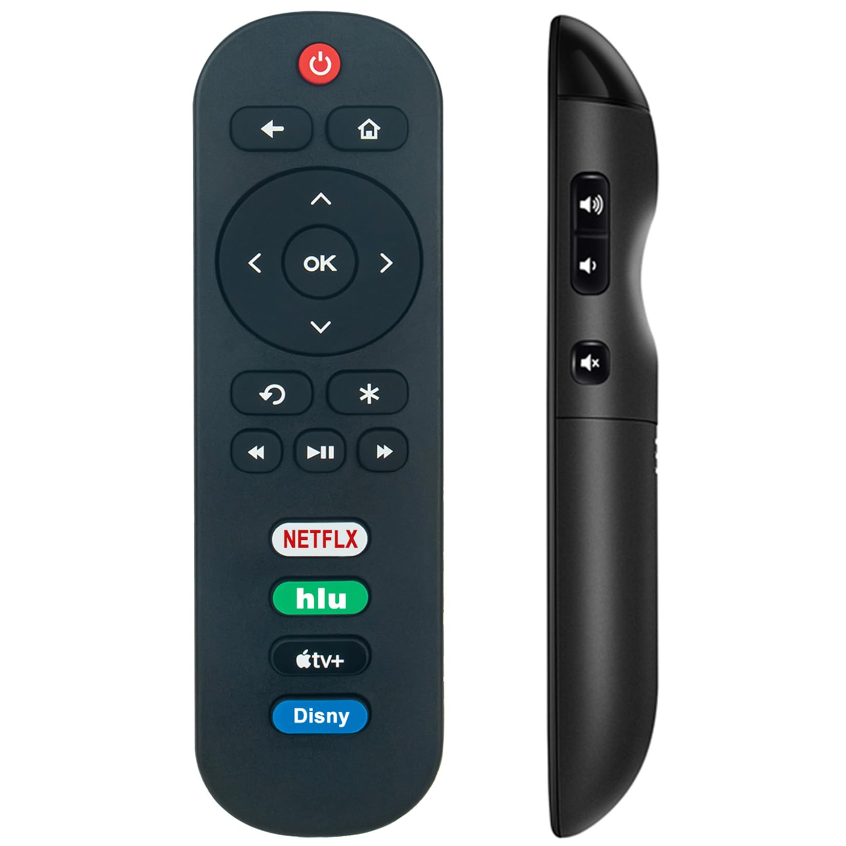 RC280 RC282 Replacement Remote Applicable for TCL Roku TV 65S455 75S455 55S455 50S455 43S455 43S425 32S3800 5US57 40S325 40S3800 55S405 28S3750 40S305 65S535 49S515 65S525 75S435 50S535 50S423 55S425