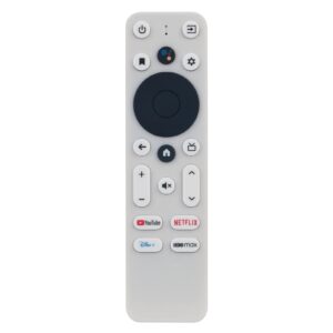 replacement voice remote compatible with onn android tv 4k uhd stick tv box 100024646 100026240