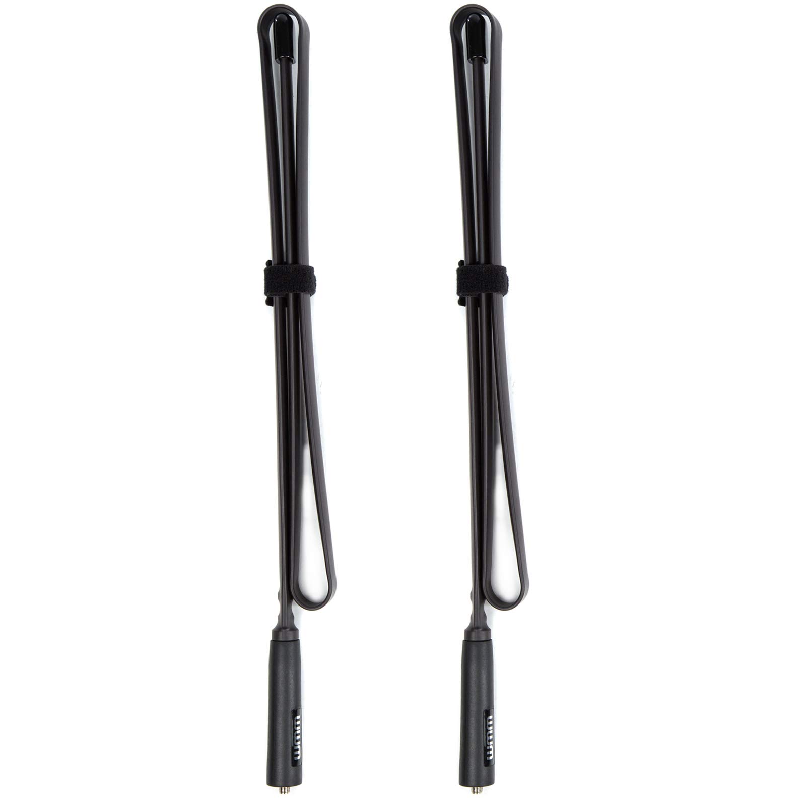 2 Pack-43 Inch Foldable/Tactical Raido Antenna Walkie Talkies Dual Band UV VHF/UHF 144/430Mhz Antennas Two Way Radio Connector for Kenwood Baofeng UV-5R UV82 888S F8HP Retevis H777 by WMM (108 cm)