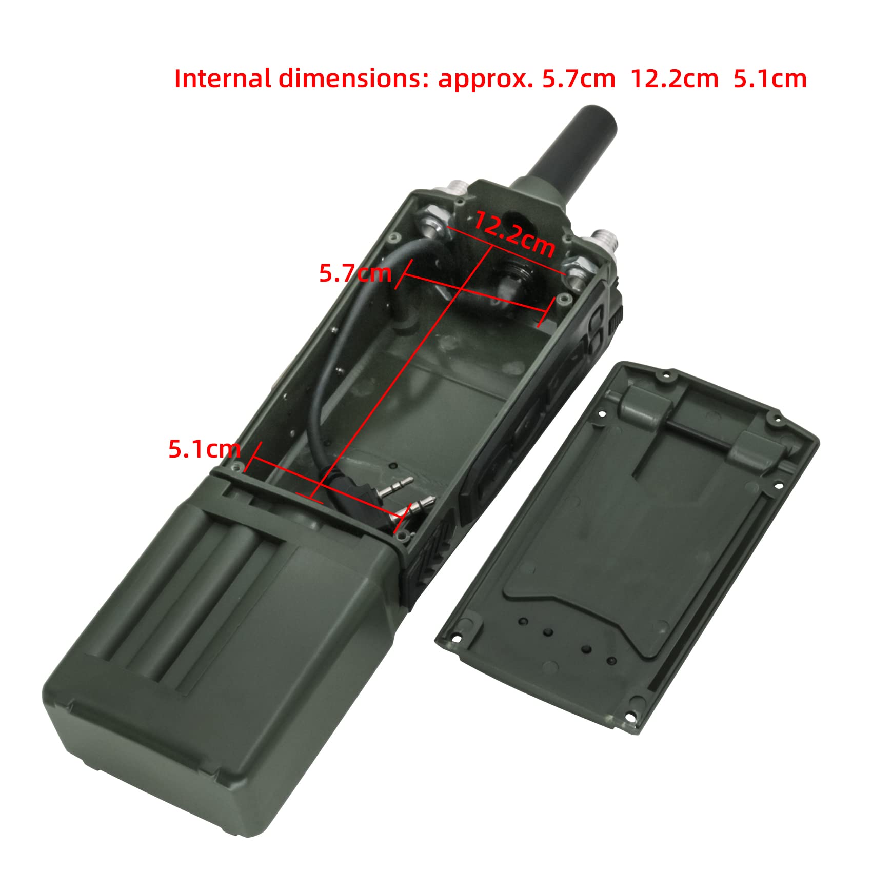 COMBATGEAR PRC 163 Radio Dummy Case No Function Talkie-Walkie Modle